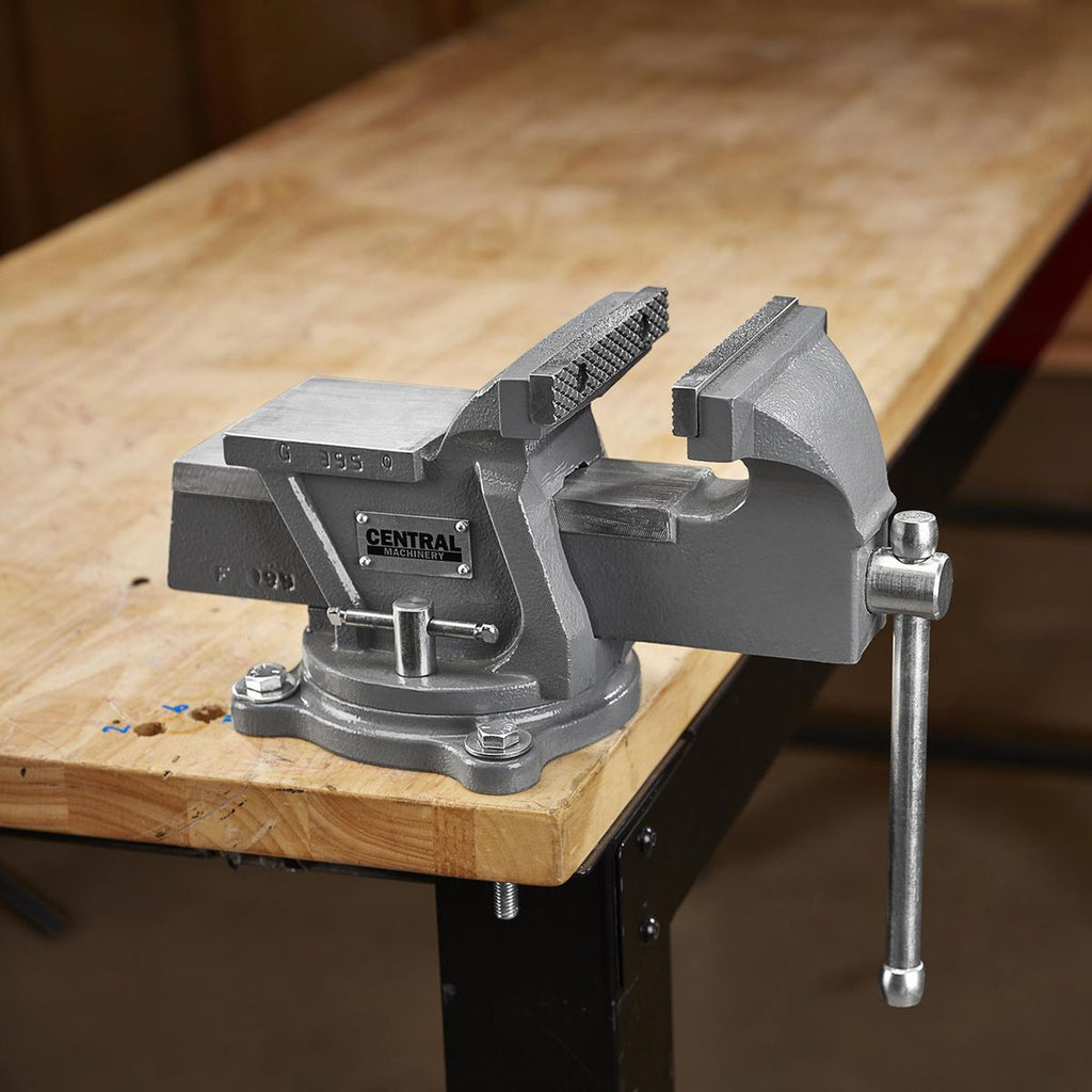5 in. Swivel Vise with Anvil A21856