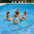 9' 12' Blue Lily Pad Floating Mat D718149