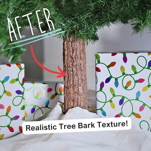 Faux Brown Bark Tree Skirt K38257