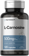 L-Carnosine 500mg 120 Capsule Supplement Non-GMO Gluten Free N6385