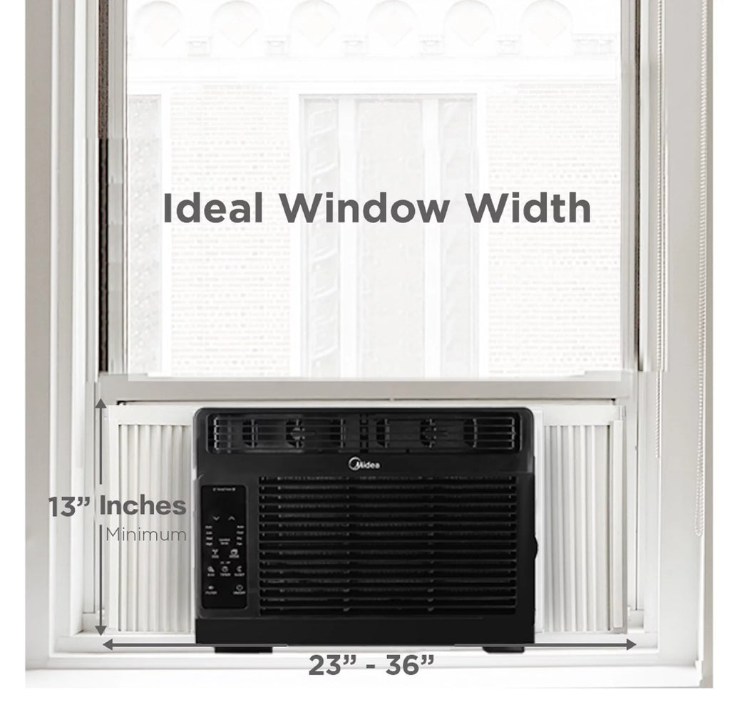 6,000 BTU 115V White Window Air Conditioner N381253