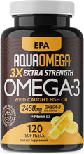 Omega 3 Fish Oil Supplements 120 Softgels V725