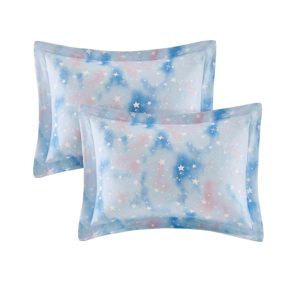 Queen Glow in the Dark Bed in a Bag Comforter Set Q9200
