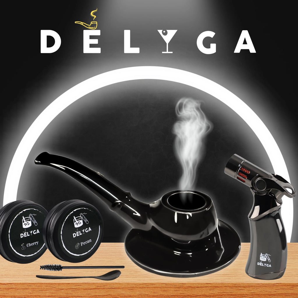 Cocktail Smoker Kit with Torch, 4 Wood Chips Flavors P286425