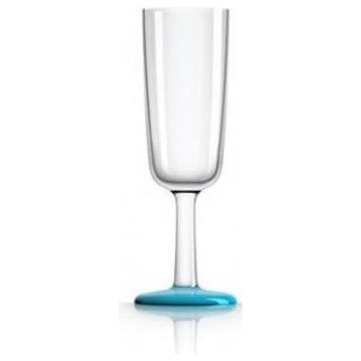 Flute Glass Vivid Blue Pack of 4 E96110