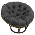 Solid Outdoor Spun Polyester Papasan Cushion M31289