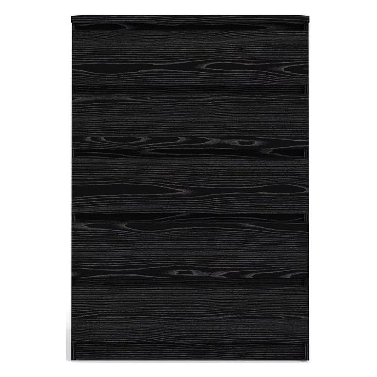 2 Piece Dresser and Chest Set Black Woodgrain V873792
