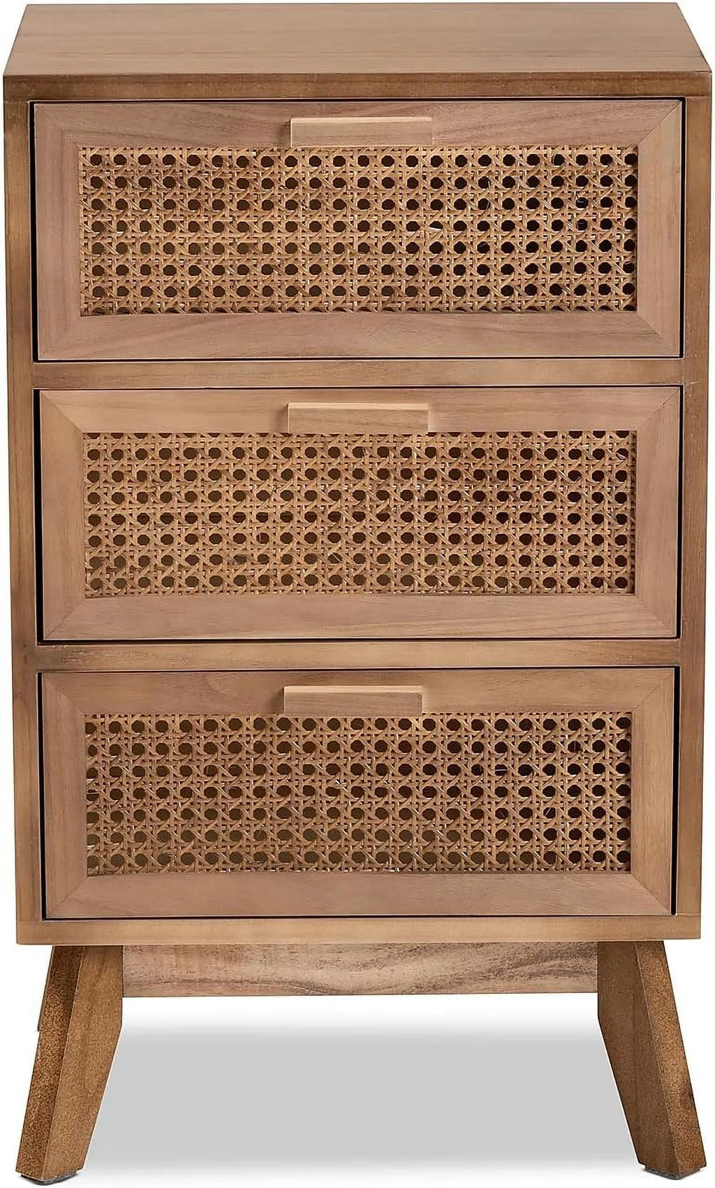 26-Inch High 3-Drawer Nightstand D655
