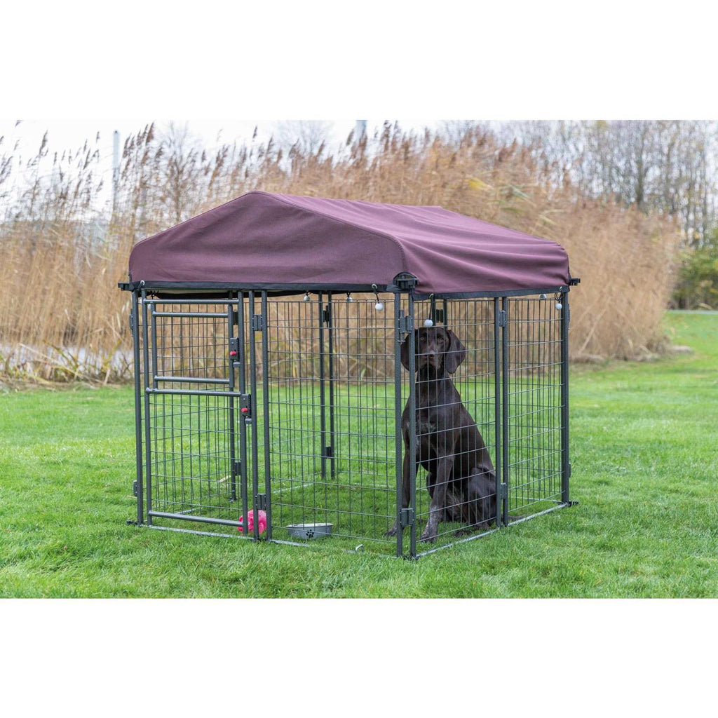 Outdoor Dog Kennel with Cover H4944