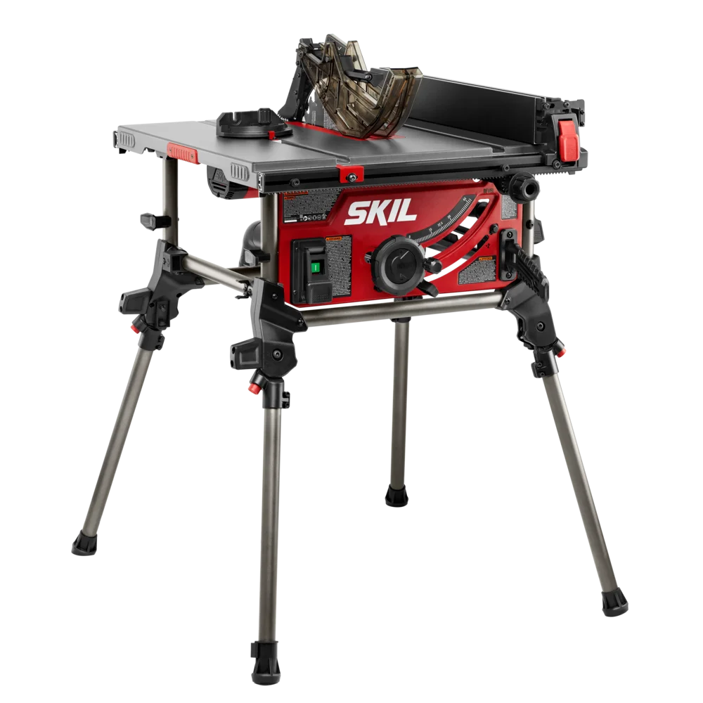 10'' Corded Electric Table Saw with Folding Stand W272