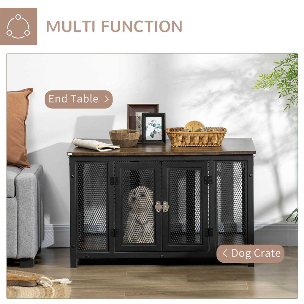 Furniture Style Dog Crate with Openable Top Z23538