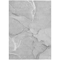 Gray 9' x 12' Indoor Outdoor Area Rug T875973