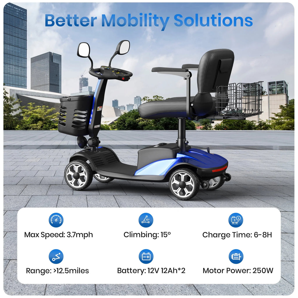 4 Wheel Foldable Mobility Scooter D543582