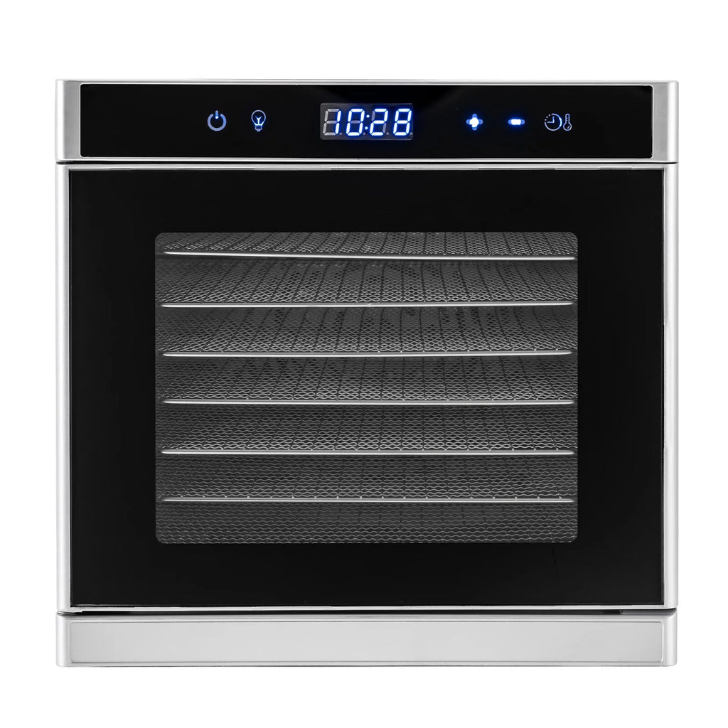 8 Trays Stainless Steel Electric Food Dehydrator 700W P1003