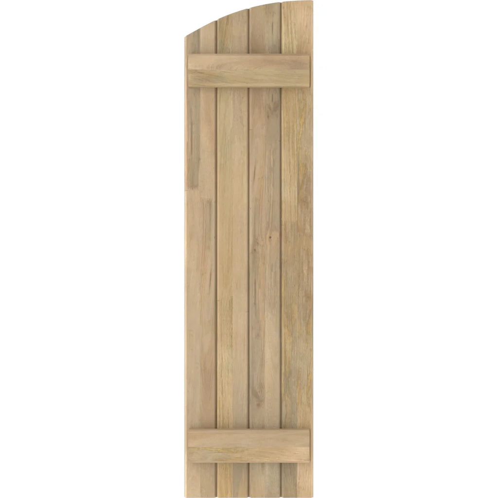 Unfinished Wood Board-n-Batten Shutters F576963